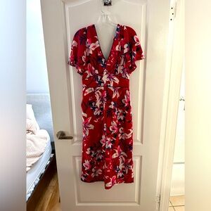 Size S Pink Floral Jumpsuit Adelyn Rae